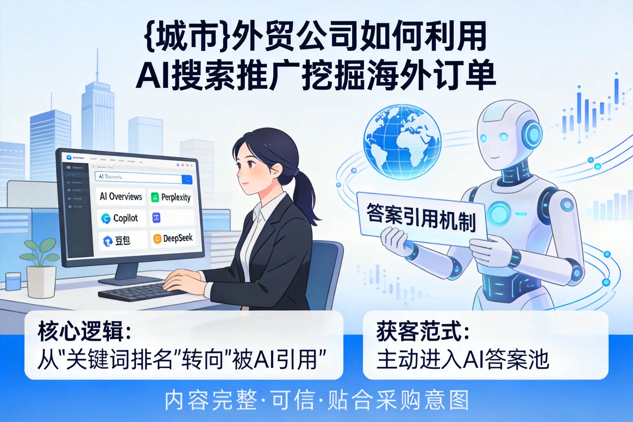 楚雄外贸公司如何利用AI搜索推广挖掘海外订单
