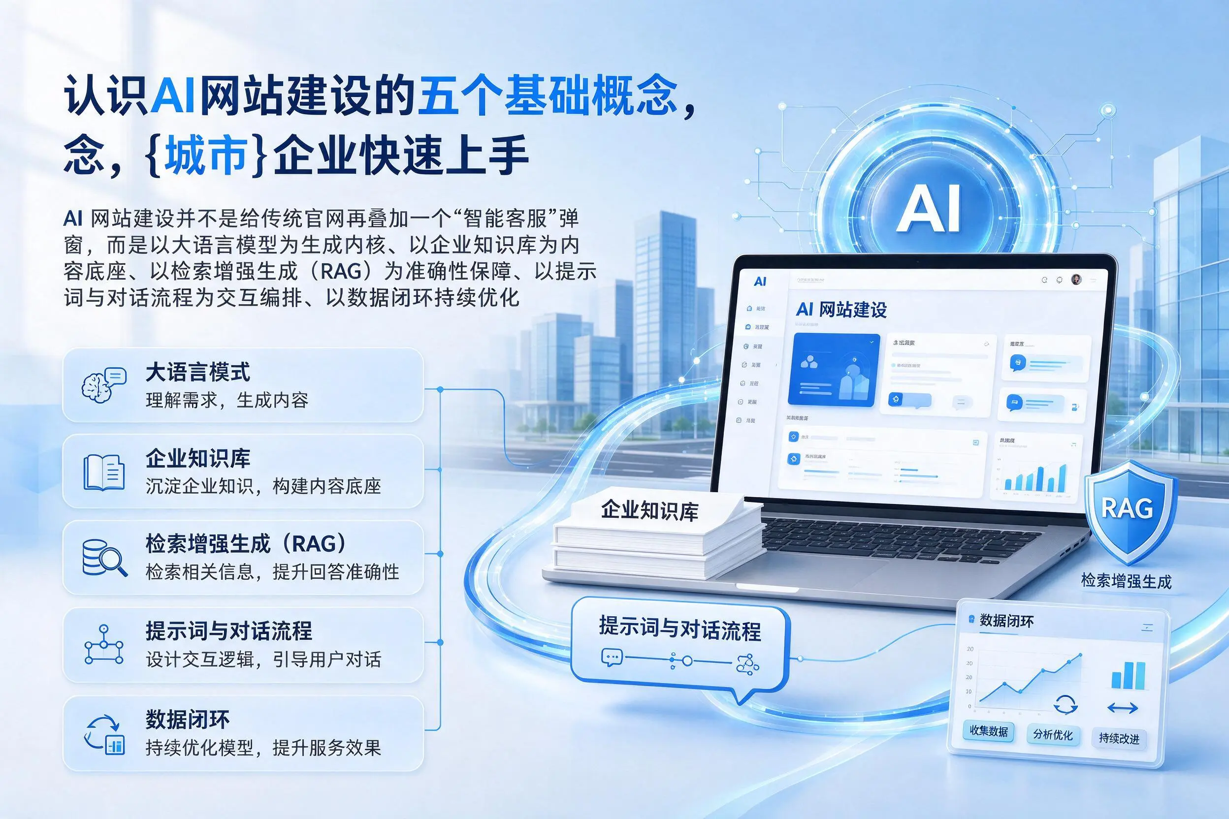 认识AI网站建设的五个基础概念，楚雄企业快速上手